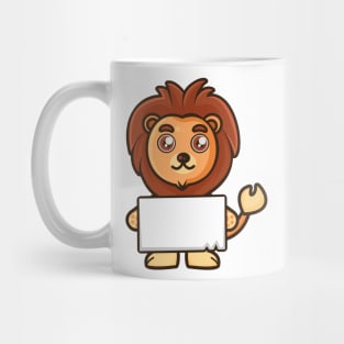 Watch Out Lion Mug